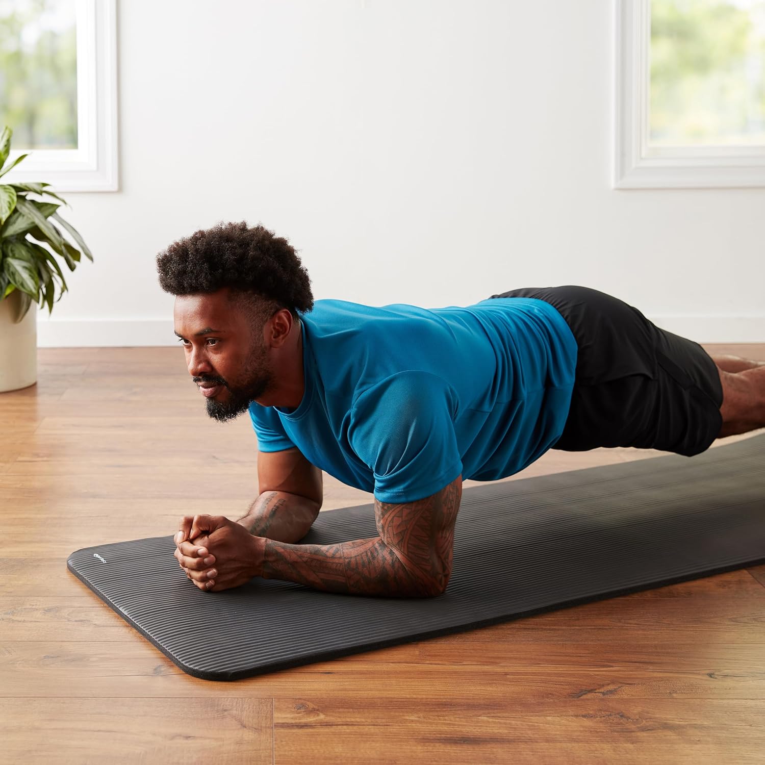 Exercise Yoga Mat with Strap
